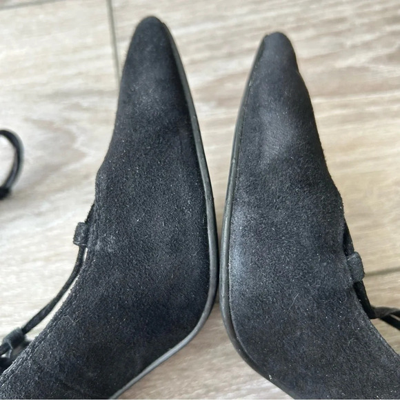 Jeffrey Campbell Brielle  Lace-Up Suede Pump - Picture 9 of 16